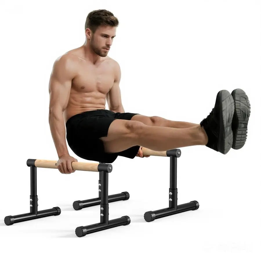 XMSJ Dip Station Heavy Duty Dip Bar Push Up Training