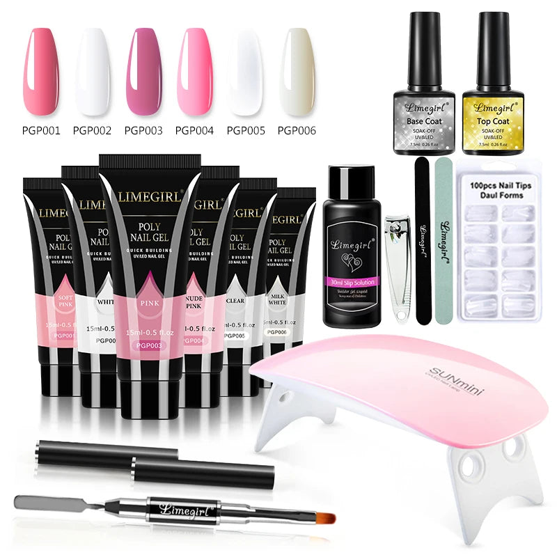 From The Vendor Field Nail Gel Extending Kit for Novices