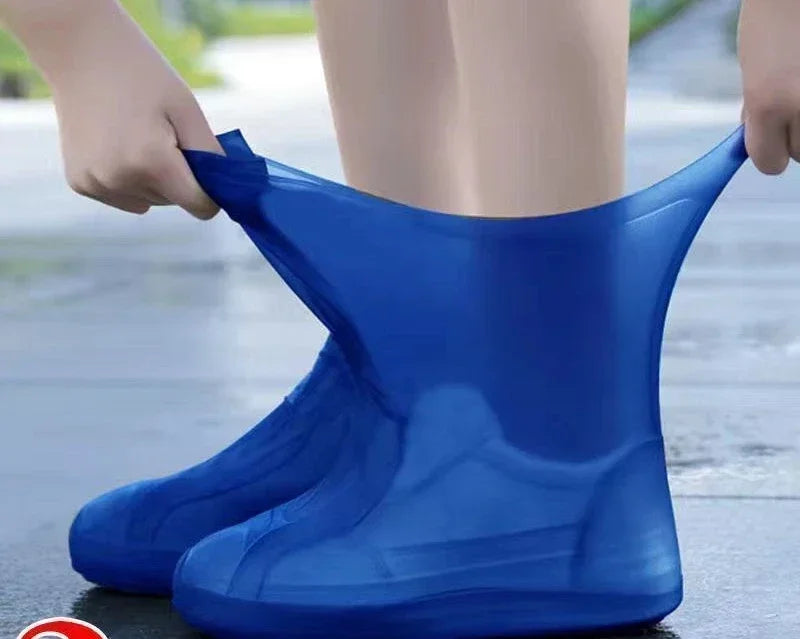 Waterproof Silicone Shoe Covers Reusable Slip On Boot Protectors For Rain Snow