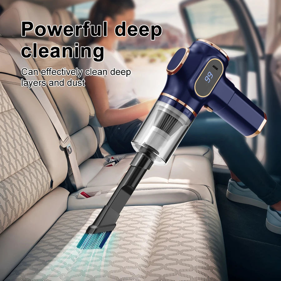NEW home appliance portable powerful handheld vacuum cleaner, long battery life suitable for cleaning car and home debris