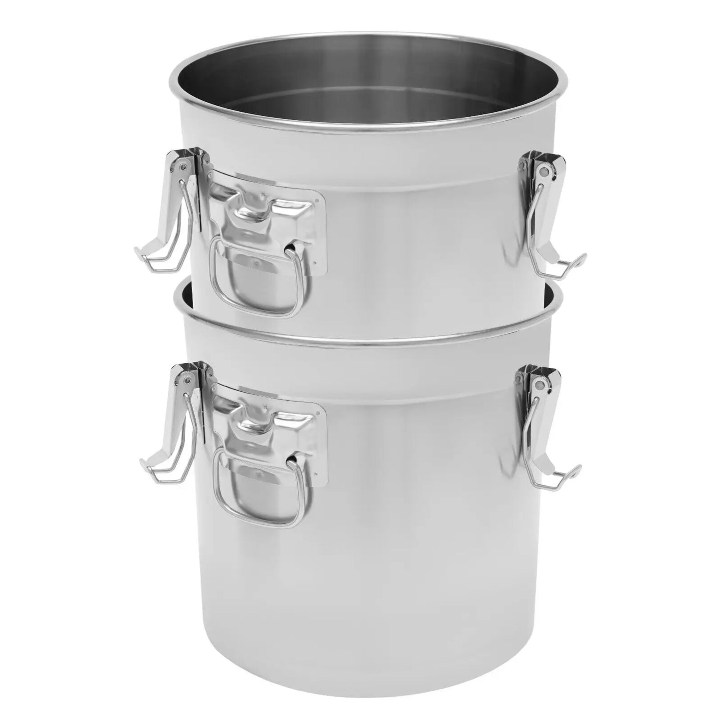 Airtight Rice Storage Canister 304 Stainless Steel Food Storage Container