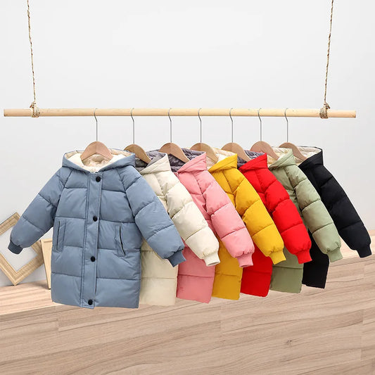 CN Zhejiang Kids Thickened Down Jacket Unisex Winter Coat