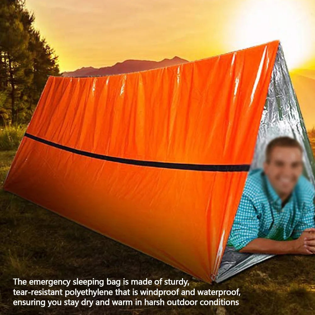APWIKOGER Emergency Waterproof Thermal Bivy Sack Sleeping Bag