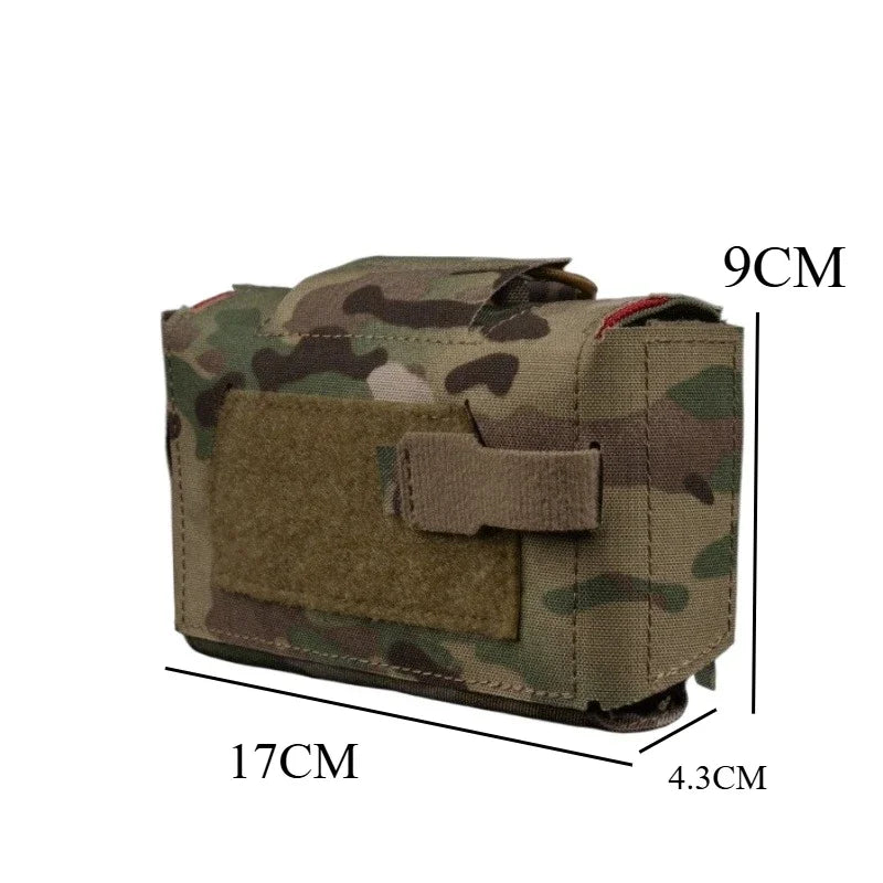 DKSTINYEE Compact Trauma Kit IFAK Pouch For Outdoors Survival