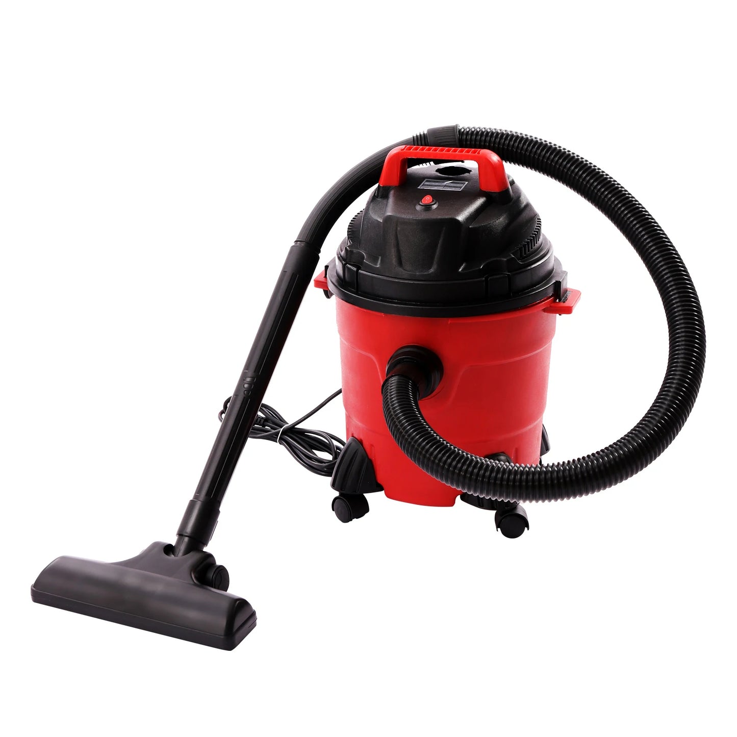 15L/4Gal Wet/Dry Vacuum Cleaner, 1000 W 1.34 HP Portable Heavy-Duty Shop Vacuum, 3 in 1 Function, for House Garage Car Workshop 