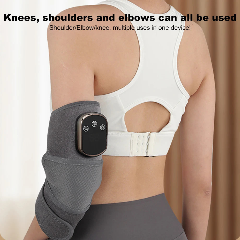 APWIKOGERE Cordless Heated Ankle Wrap Massager With 3 Vibration Modes