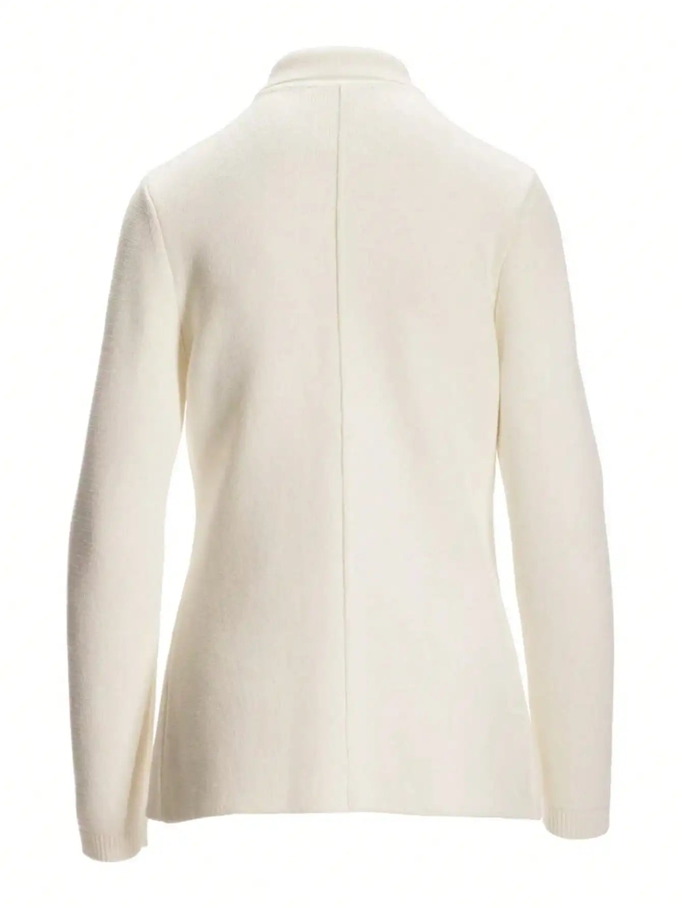 Knit Single Button Blazer For Women Regular Fit Office