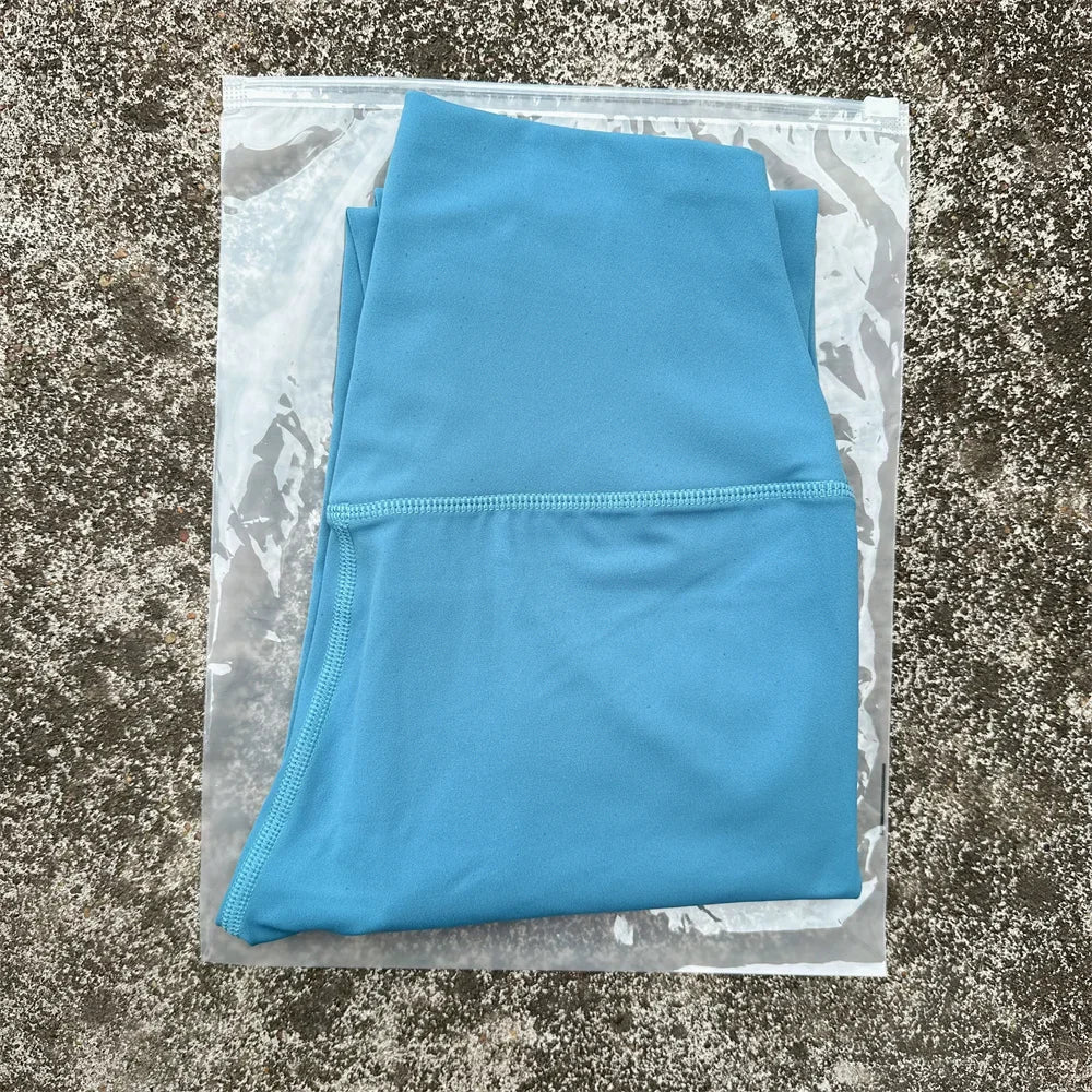 Women High Waist Yoga Leggings With Back Pocket For Training