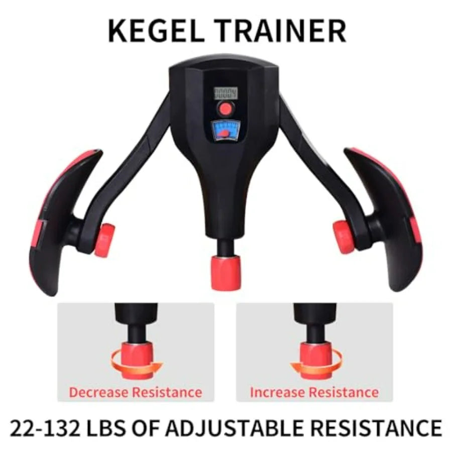 Thigh Master With Counter 132lb Resistance Pelvic Floor Exerciser