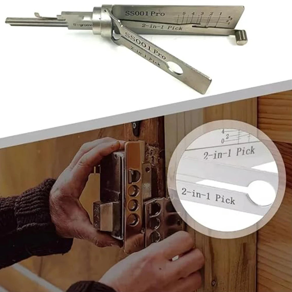 ANENG Stainless Steel Key Decoder SS001 O Ring Pickup Kit