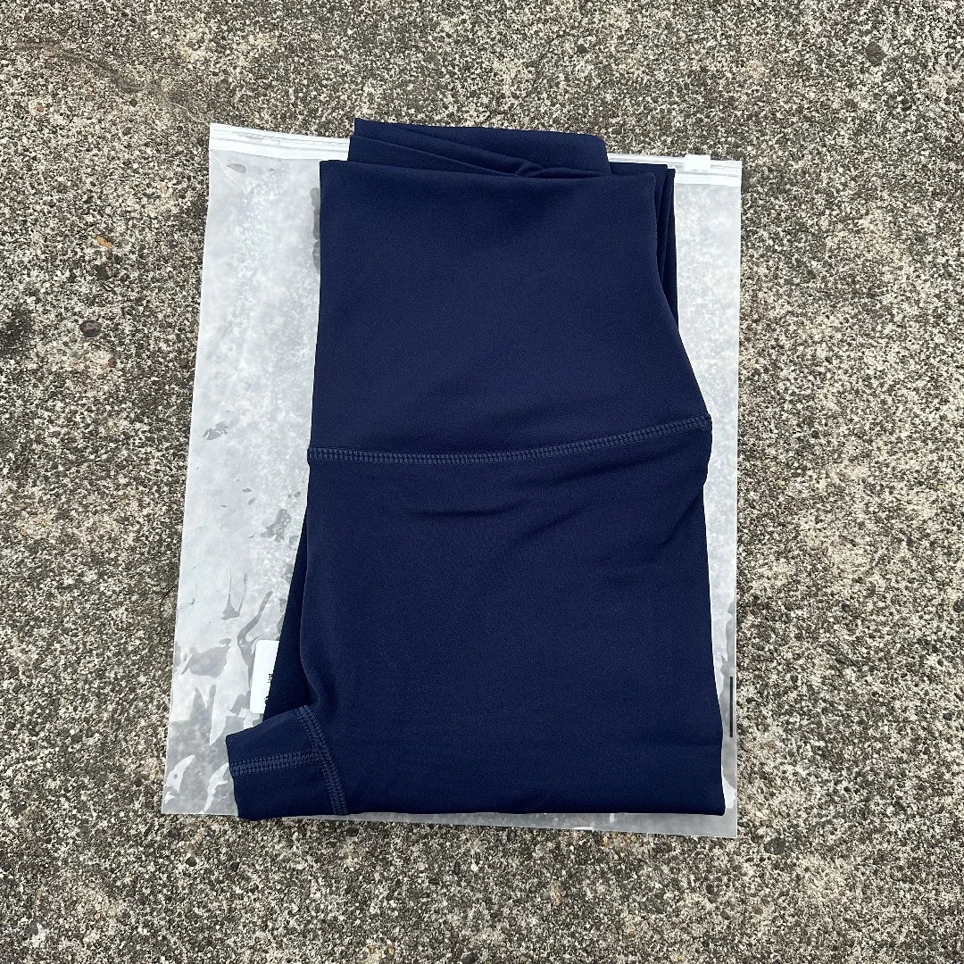 Women High Waist Yoga Leggings With Back Pocket For Training