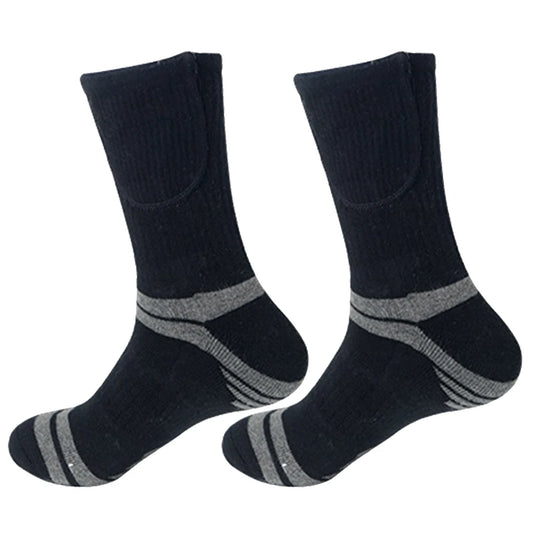 Alloet Rechargeable Heated Socks Electric Thermal Socks for Outdoors Skiing