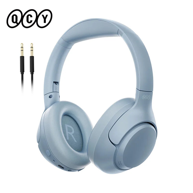 QCY H3 ANC Wireless Headphones Bluetooth Five Four HiRes Earphones